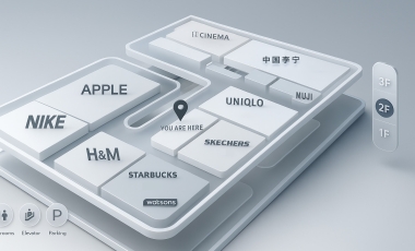 3D商场地图导航